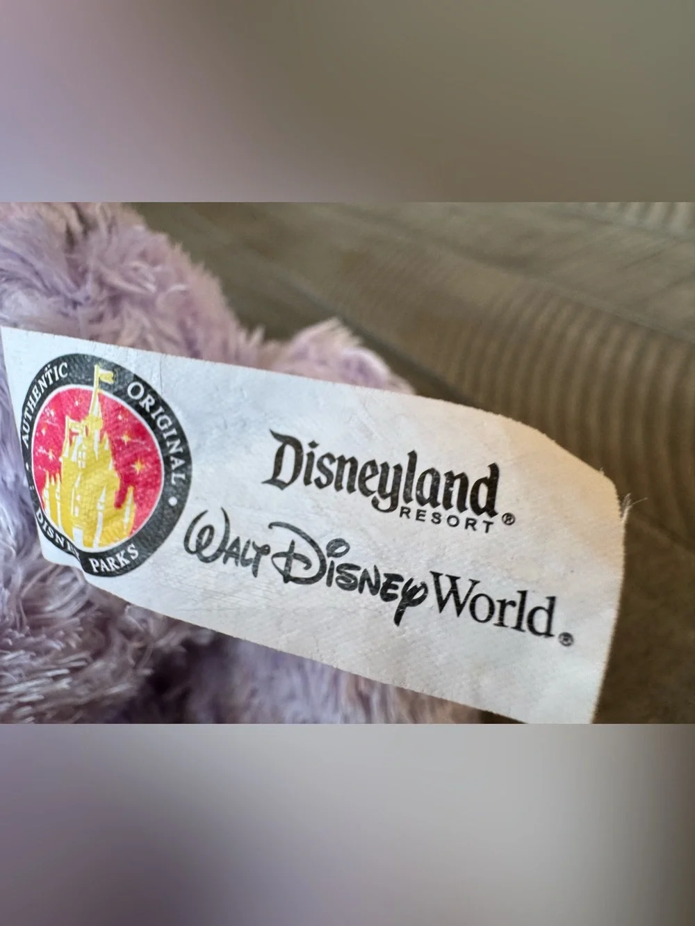 Disneyland Resort - Walt Disney World Store Pooh Lumpy Heffalump Elephant  Plush